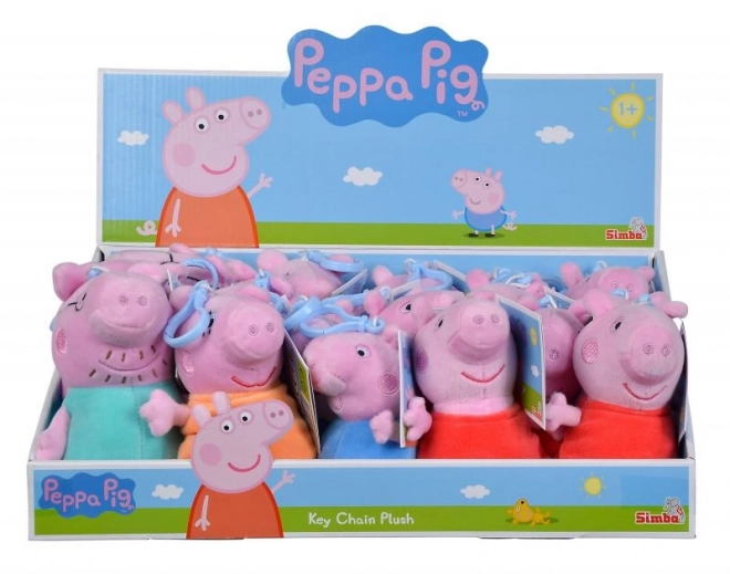 Gurli Gris plysbamse nøglering til rygsæk, 4 typer