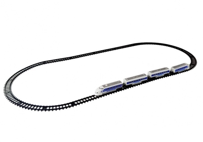 Elektrisk togsæt Pendolino med effekter