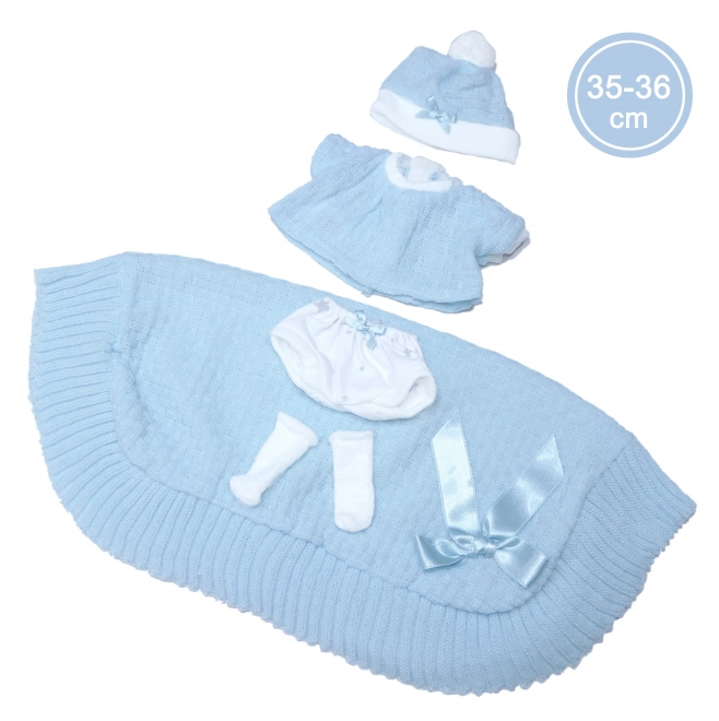 Llorens M635-61 tøj til dukke baby NEW BORN størrelse 35-36 cm