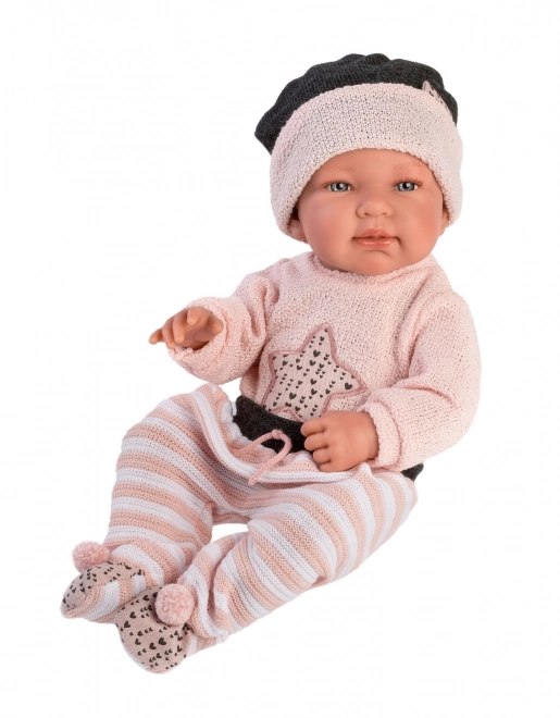 Llorens M843-26 tøj til dukken baby NEW BORN størrelse 43-44 cm