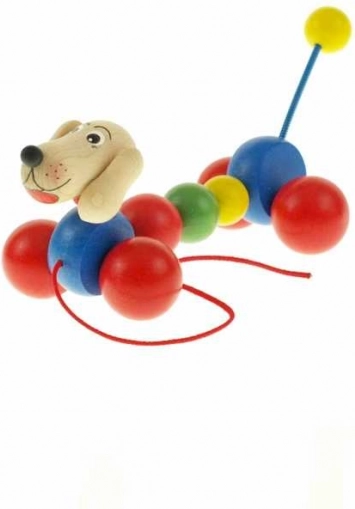 Træktøj i træ - gravhund