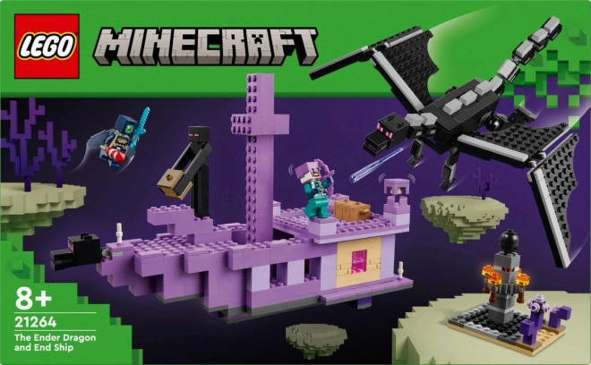 LEGO Minecraft 21264 Enderdrage og Endskib