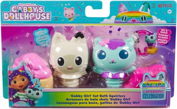 Magiske kattefigurer til badet fra Gabby's Dollhouse