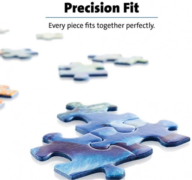 RAVENSBURGER Puslespil Fantastisk alfabet - bogstav I og J 1000 brikker
