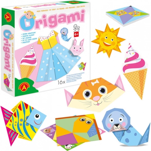 Alexander Mit første origami – kjoler