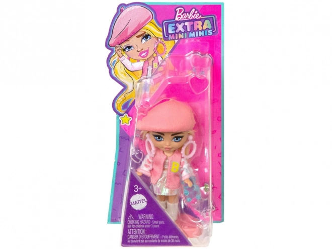 Barbie Extra Mini Minis Lyserød Dukke