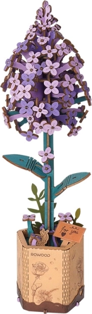 En realistisk blomst, der aldrig visner