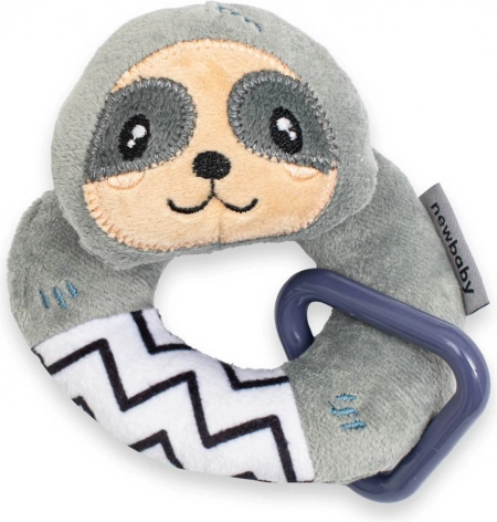 Plys-legetøjsrangle New Baby Sloth 11 cm