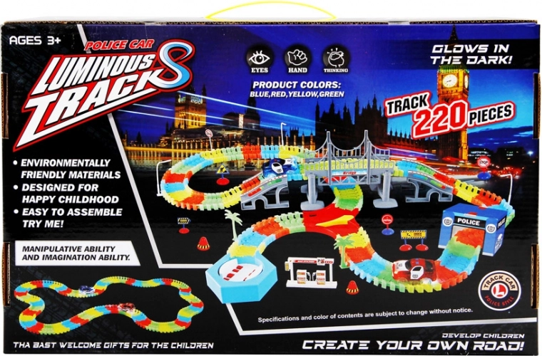 220 dele til uendelige banevariationer