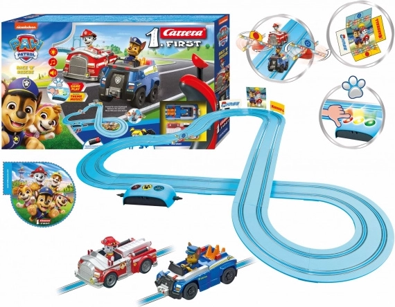 bilbane carrera first paw patrol 3,5 m