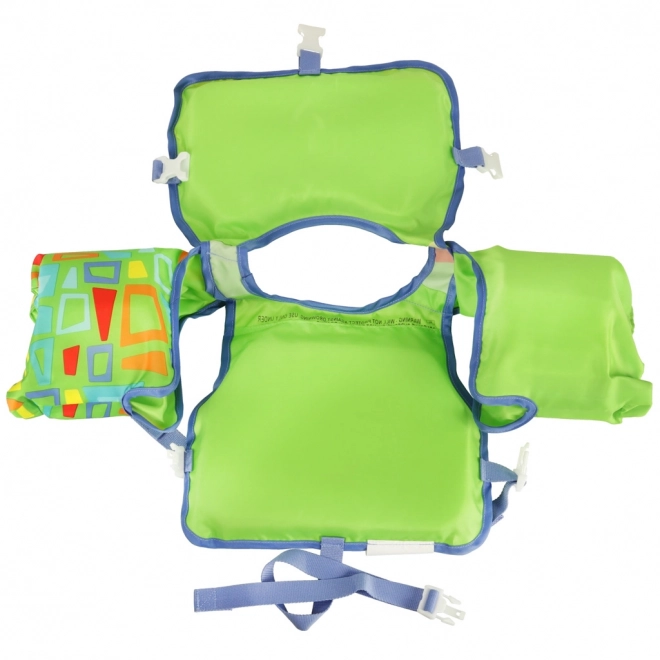 Børne svømmevest Bestway til alder 3-6 år, 19-30 kg, grøn