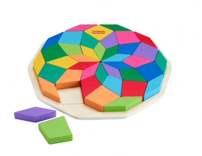 Træpuslespil Mandala Fisher-Price