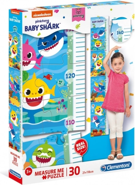 Puslespilsmåler Baby Shark 30 brikker