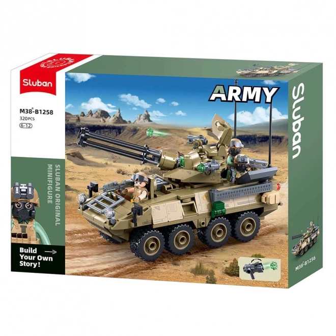 Sluban militærtank OEF Stryker ADS