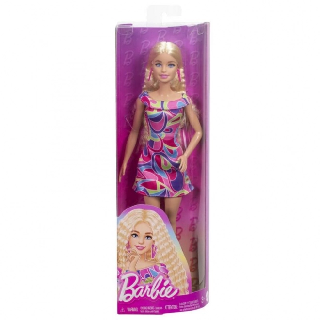 Barbie Model - farverige kjole HRH20