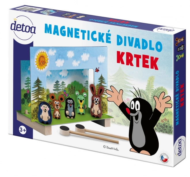 Magnetisk teater med den lille muldvarp