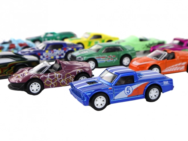 Sæt med drevne biler 12 ELE Metal 1:64