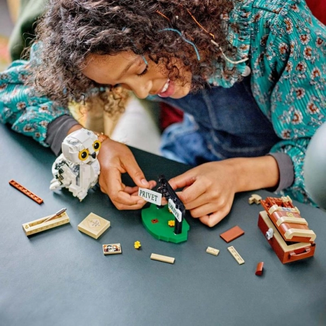 LEGO Harry Potter Hedwig ved Privet Drive