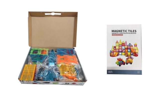 Magnetisk byggesæt til børn 85 stk