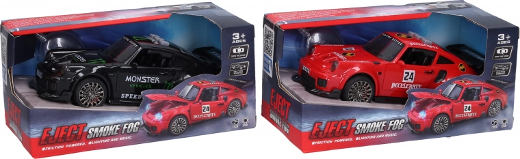 Røgeffekt for en realistisk køreoplevelse