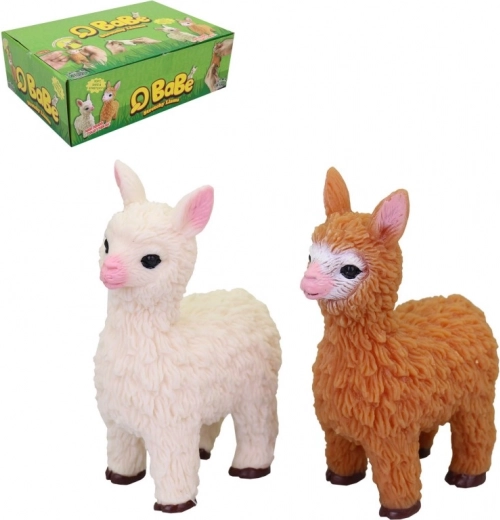 Legetøj Dyrefigur Lama, 24 stk., 9 cm