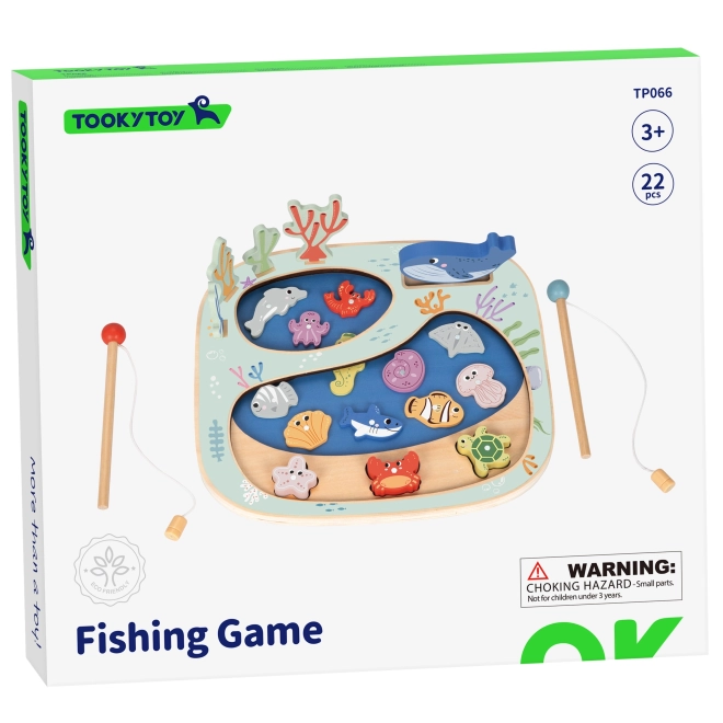 Fiskespillelegetøj Tooky Toy Montessori