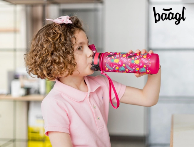 BAAGL Tritan-flaske til drikke Flamingoer, 500 ml