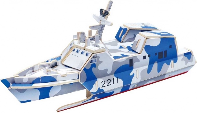 RobobTime træpuslespil angrebsskib type 022