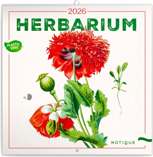 Noteskalender Herbarium 2026