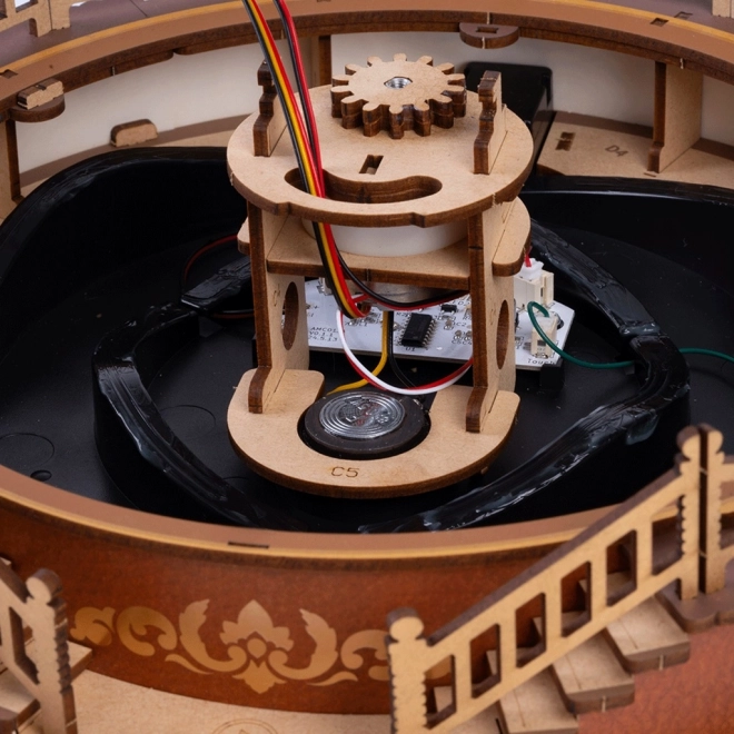 RoboTime 3D træ karrusel spille kasse