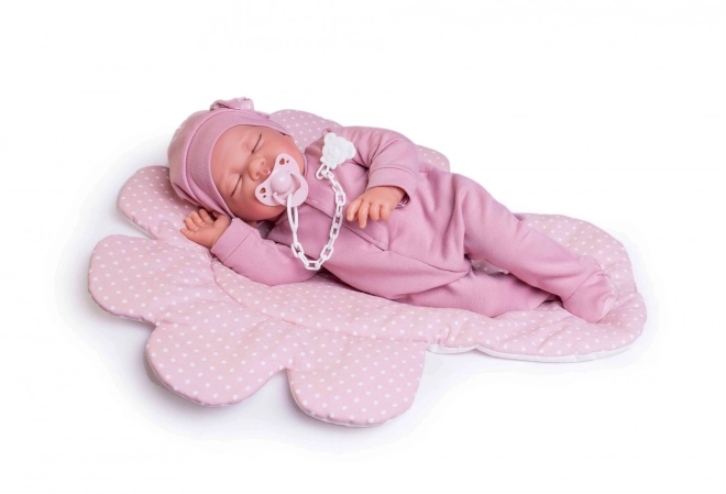 Antonio Juan 33226 LUNA - sovende realistisk baby dukke med blødt stofkrop - 42 cm
