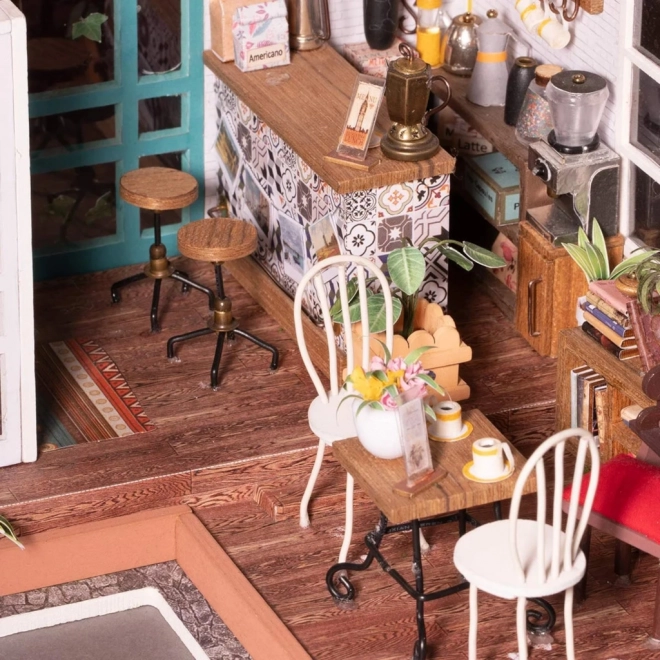 Simons Café - DIY Miniature café i dukkehus