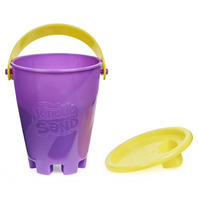Kinetisk sand lille spand med flydende sand