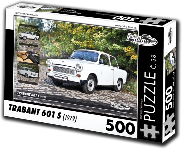 Puslespil RETRO-AUTA Trabant 601 S (1979) 500 brikker