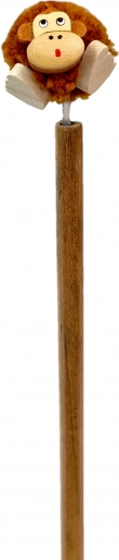 Blyant med abe-pompon 2Kids Toys