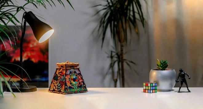 Træpuslespil Solens Pyramide