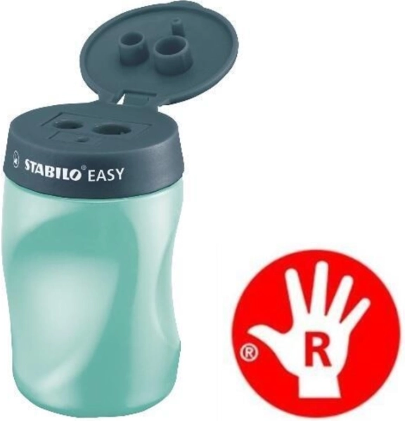 Stabilo EASYsharpener blyantspidser til højrehåndede mørkegrøn