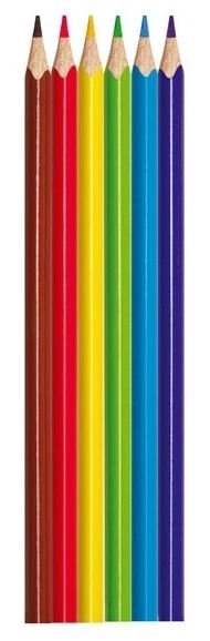 Trekantede farveblyanter MAPED Color'Peps 6 stk