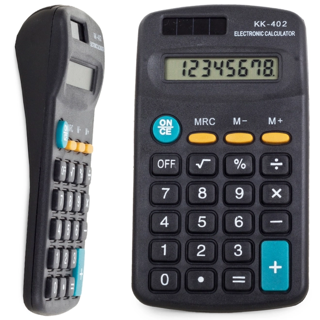Klar 8-cifret display