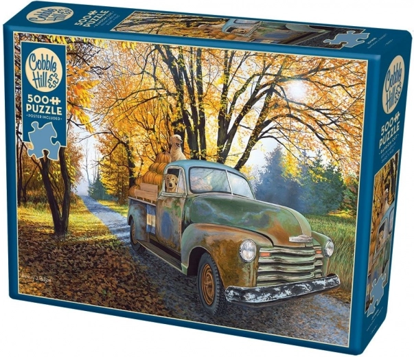 Praktisk æske med plakat