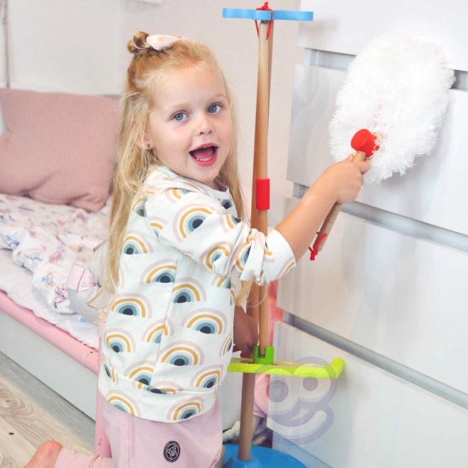 Træsæt til rengøring for børn Tooky Toy