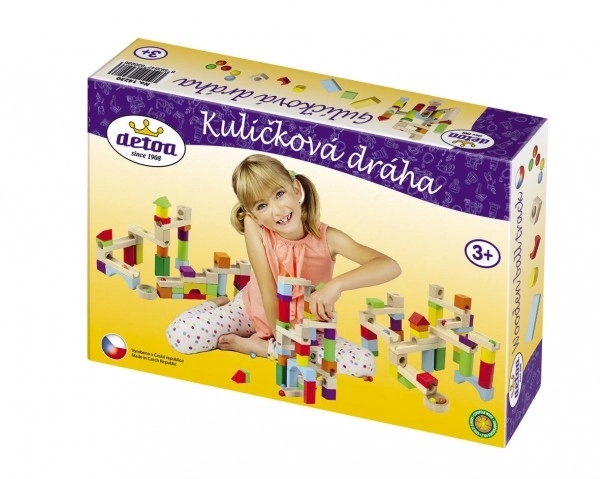 Træ kuglebane 58 stk