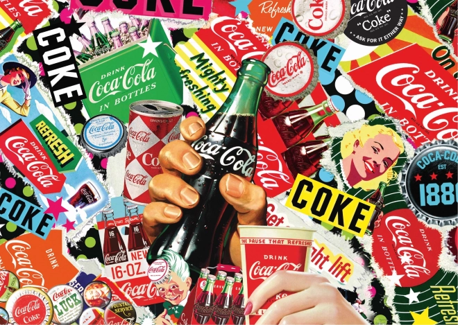 Schmidt puslespil Coca Cola, 1000 brikker