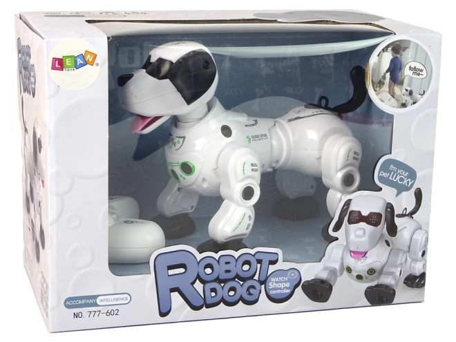 Interaktiv fjernstyret robot-hund