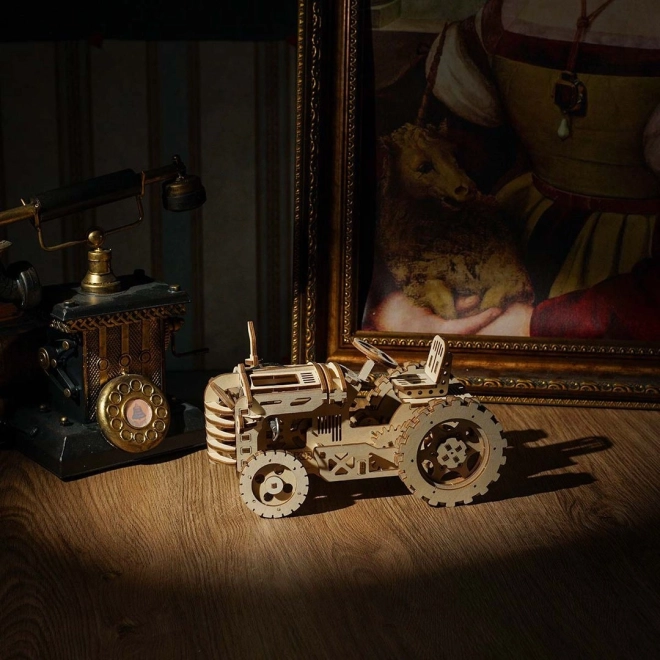 RoboTime 3D træmekanisk puslespil Traktor