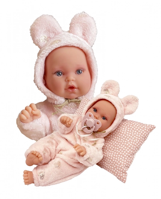 Antonio Juan 1136 KIKA - realistisk dukke baby med speciel bevægelsesfunktion og blødt stofkrop - 27 cm