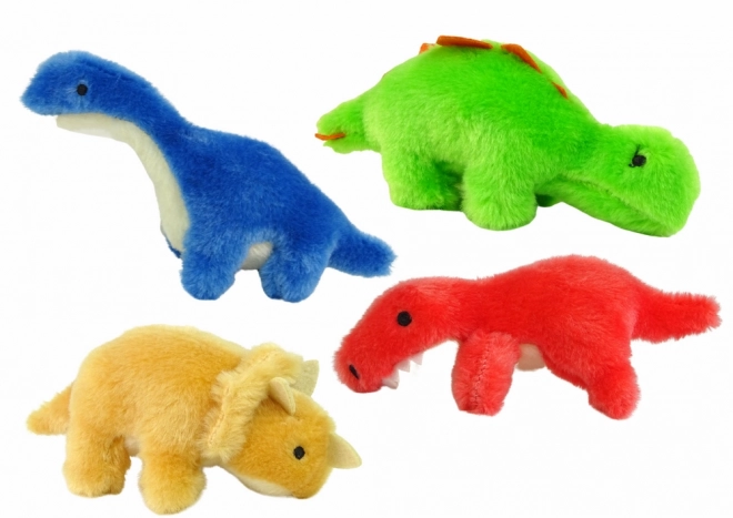 Mini plysbamse dinosaurfigurer 4 typer