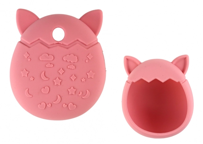Silikoneetui i Pudret Rosa til Tamagotchi
