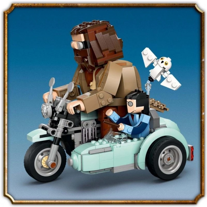 Motorcykelkørsel med Hagrid og Harry