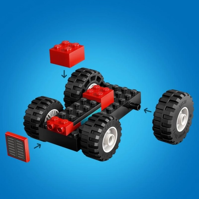 LEGO® City 60461 Rød traktor med trailer og får